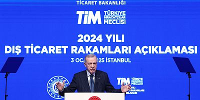 2024 yılı ihracat rakamlarında Cumhuriyet tarihinin rekoruna imza attık