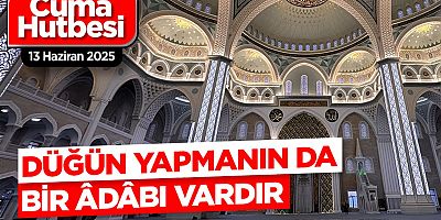 Düğün yapmanın da bir adâbı vardır